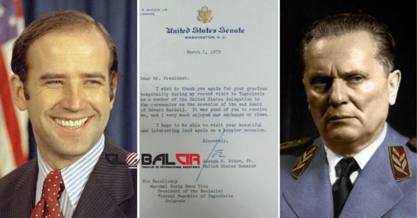Josip Broz i Joe Biden<br src=