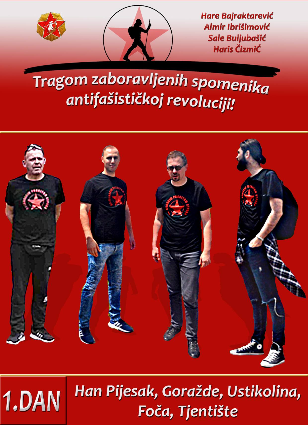 U susret spomenicima NOB-a Bosne i Hercegovine – dan prvi<br src=