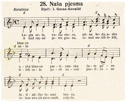 NAŠA PJESMA – Ivan Goran Kovačić ( Video )<br src=