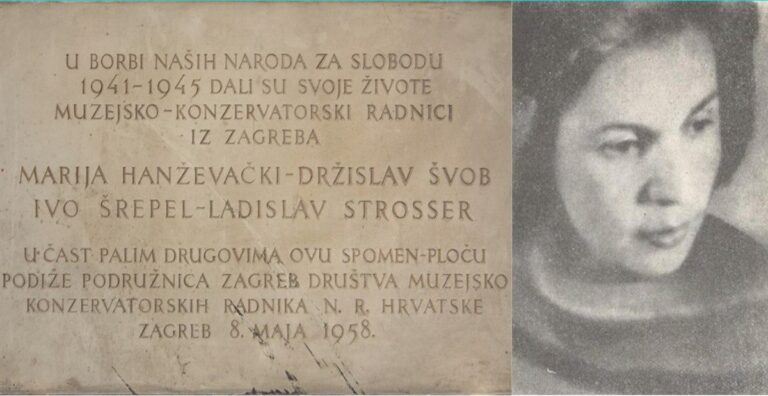 STRIJELJANA KUSTOSICA MARIJA HANŽEVAČKI I DRUGOVI – 17.03.1944 – YU KALENDAR<br src=