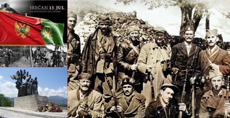 DAN USTANKA NARODA CRNE GORE – 13.07.1941 – YU KALENDAR<br src=