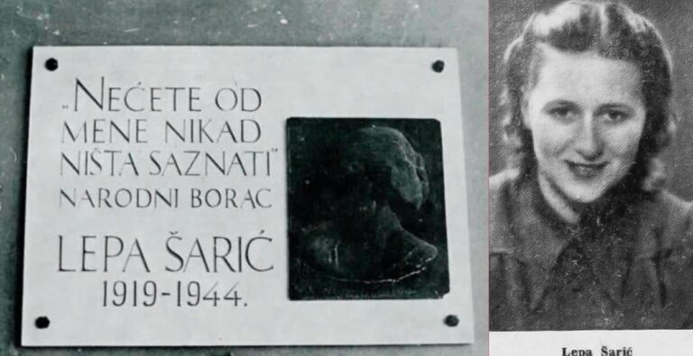 STRELJANA LEPA ŠARIĆ – 15.06.1944 – YU KALENDAR<br src=