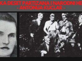Antonija Kuclar  (slika lijevo) - (Slika desno ) Krajem avgusta 1942. u Dolomitskom partizanskom odredu bilo je sedmero Kuclarovih – Francika, Albin, Vinko, Anton, Franc, Polde i mali Sandi. Nešto kasnije, poslije izlaska iz zatvora, u partizanima su se našli i Maks i Stanko, tako da je devetero Kuclarovih nosilo partizansku zvijezdu i oružje. U isto vrijeme je i Marija, deseti član porodice, u Ljubljani aktivno radila za narodnooslobodilački pokret. Pored strijeljanih Antonije i Franca, iz ove kuće je u NOB poginulo petero braće – Anton, Franc, Sandi, Stanko i Polde. Na fotografiji (koja je snimljena u partizanskom logoru kod sela Log, septembra 1942.) stoje – Franc Kuclar Kos, Rudolf Hribernik, Dušan Gorkić, Anton Kuclar Mirko; kleče – Polde Kuclar Madras, Francika Kuclar Erika i jedan partizan
