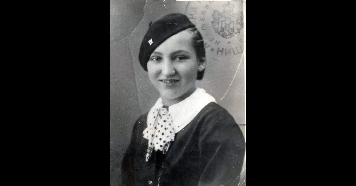 Partizanska heroina Drugog svetskog rata- Nadežda Nada Tomić iz Niša ( Srbija )<br src=